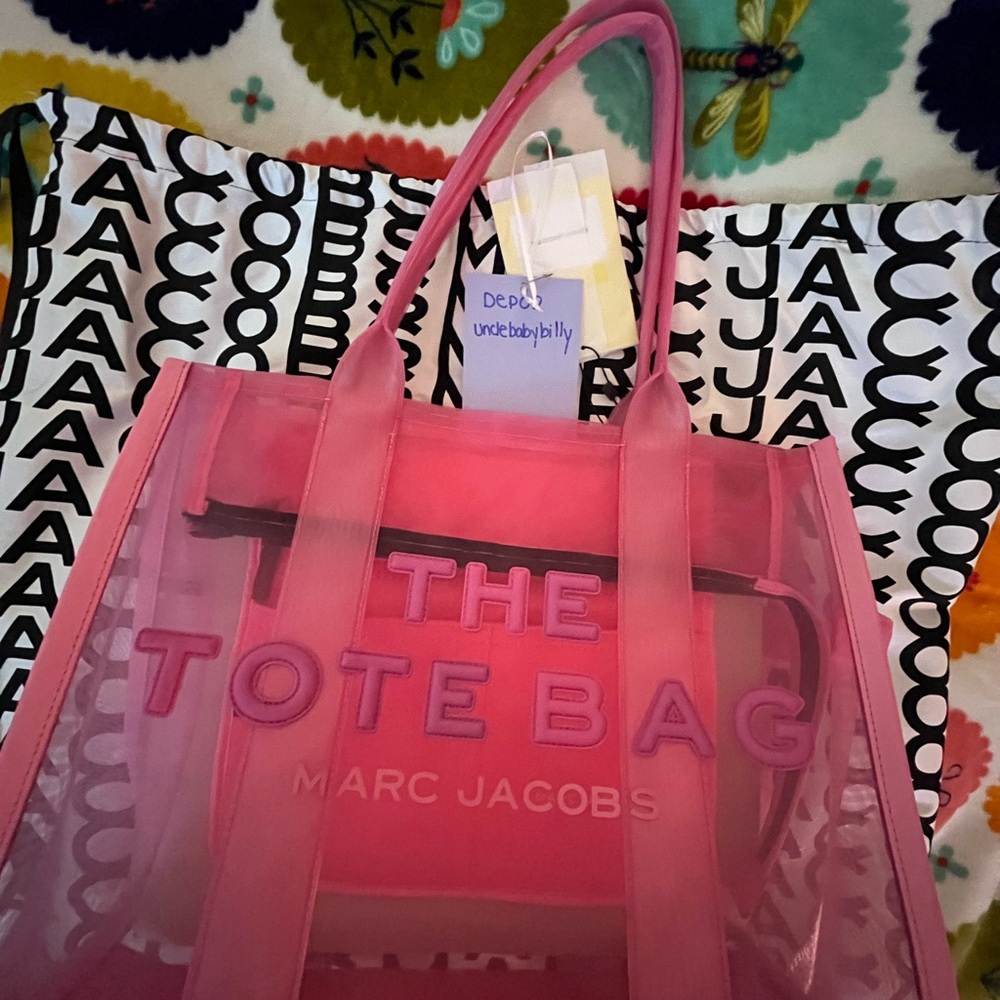 Marc Jacobs Pink Tote Bag - Picture 7 of 10